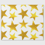 Sternmuster Geschenkpapier (Flach)