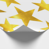 Sternmuster Geschenkpapier (Ecke)
