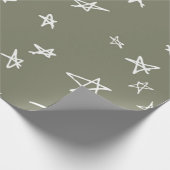 Sternmuster Geschenkpapier (Ecke)