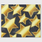 Sternmuster Geschenkpapier (Flach)