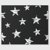Sternmuster Geschenkpapier (Flach)