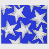 Sternmuster Geschenkpapier (Flach)