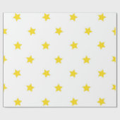 Sternmuster Geschenkpapier (Flach)