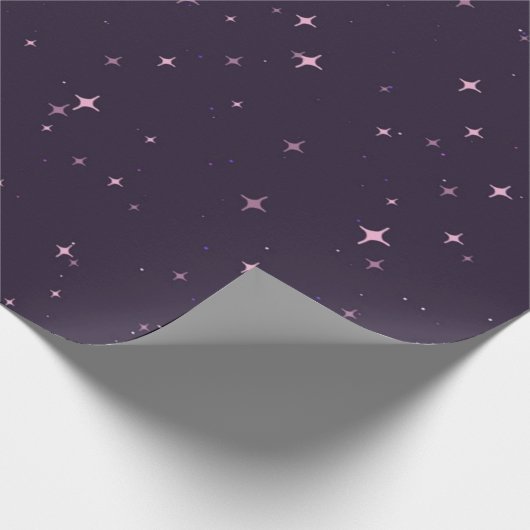 Sternmuster Geschenkpapier (Ecke)