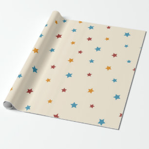 Sternmuster Geschenkpapier