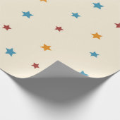 Sternmuster Geschenkpapier (Ecke)
