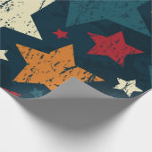 Sternmuster Geschenkpapier (Ecke)