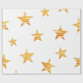 Sternmuster Geschenkpapier (Flach)