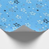 Sternmuster Geschenkpapier (Ecke)