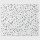 Sternmuster Geschenkpapier (Flach)