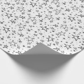 Sternmuster Geschenkpapier (Ecke)