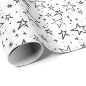 Sternmuster Geschenkpapier (Rolleneckpunkt)