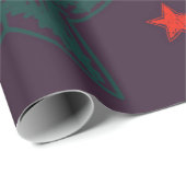 Sternmuster Geschenkpapier (Rolleneckpunkt)