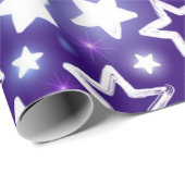 Sternmuster Geschenkpapier (Rolleneckpunkt)