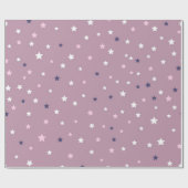 Sternmuster Geschenkpapier (Flach)