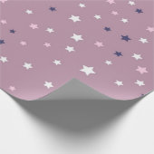 Sternmuster Geschenkpapier (Ecke)