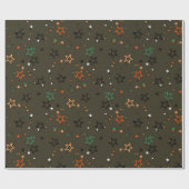 Sternmuster Geschenkpapier (Flach)