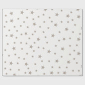 Sternmuster Geschenkpapier (Flach)
