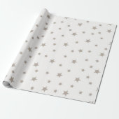 Sternmuster Geschenkpapier (Ungerollt)