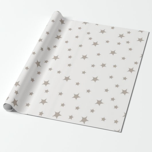 Sternmuster Geschenkpapier (Ungerollt)