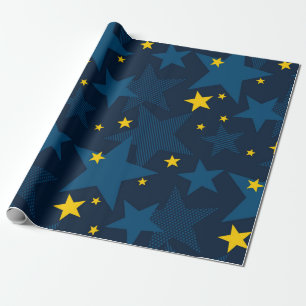 Sternmuster Geschenkpapier