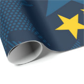 Sternmuster Geschenkpapier (Rolleneckpunkt)