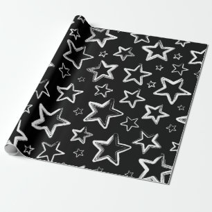 Sternmuster Geschenkpapier