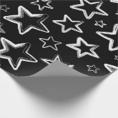 Sternmuster Geschenkpapier (Ecke)