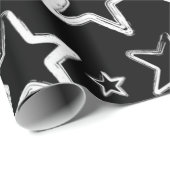 Sternmuster Geschenkpapier (Rolleneckpunkt)