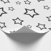 Sternmuster Geschenkpapier (Ecke)