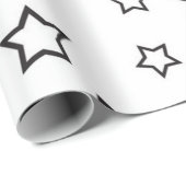 Sternmuster Geschenkpapier (Rolleneckpunkt)