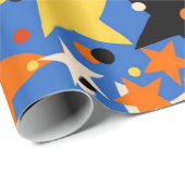 Sternmuster Geschenkpapier (Rolleneckpunkt)