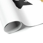 Sternmuster Geschenkpapier (Rolleneckpunkt)