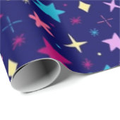 Sternmuster Geschenkpapier (Rolleneckpunkt)