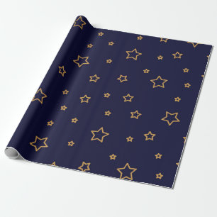 Sternmuster Geschenkpapier