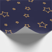 Sternmuster Geschenkpapier (Ecke)