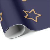 Sternmuster Geschenkpapier (Rolleneckpunkt)