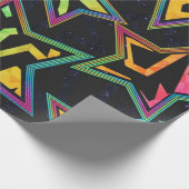 Sternmuster Geschenkpapier (Ecke)