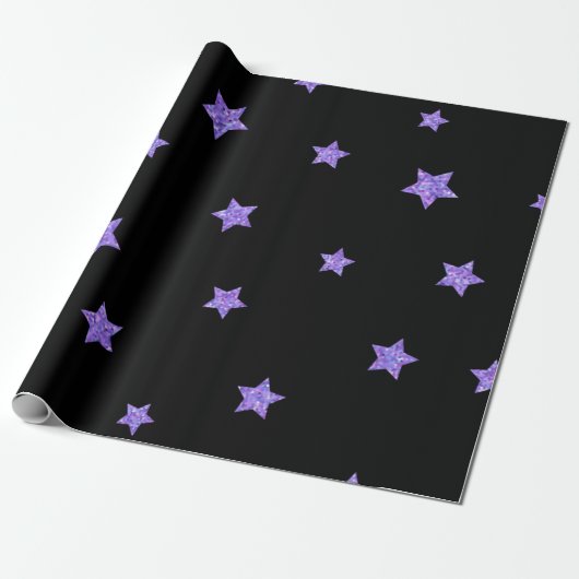 Sternmuster Geschenkpapier (Ungerollt)