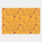 Sternmuster Geschenkpapier Set (Vorderseite 3)