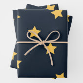 Sternmuster Geschenkpapier Set (Beispiel)