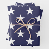Sternmuster Geschenkpapier Set (Beispiel)