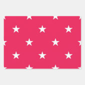 Sternmuster Geschenkpapier Set (Vorderseite 2)