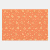 Sternmuster Geschenkpapier Set (Vorderseite 2)
