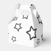 Sternmuster Geschenkschachtel (Rückseite)