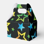 Sternmuster Geschenkschachtel (Rückseite)