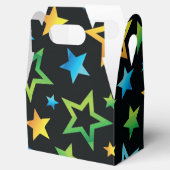 Sternmuster Geschenkschachtel (Geöffnet)