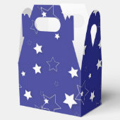 Sternmuster Geschenkschachtel (Geöffnet)