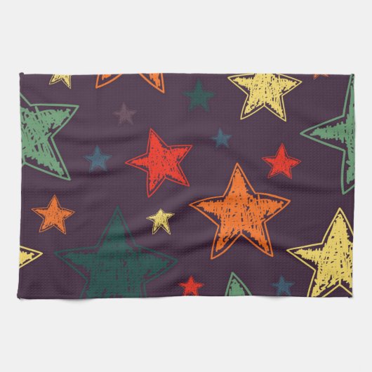 Sternmuster Geschirrtuch (Horizontal)
