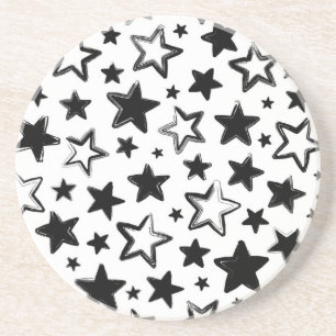 Sternmuster Getränkeuntersetzer